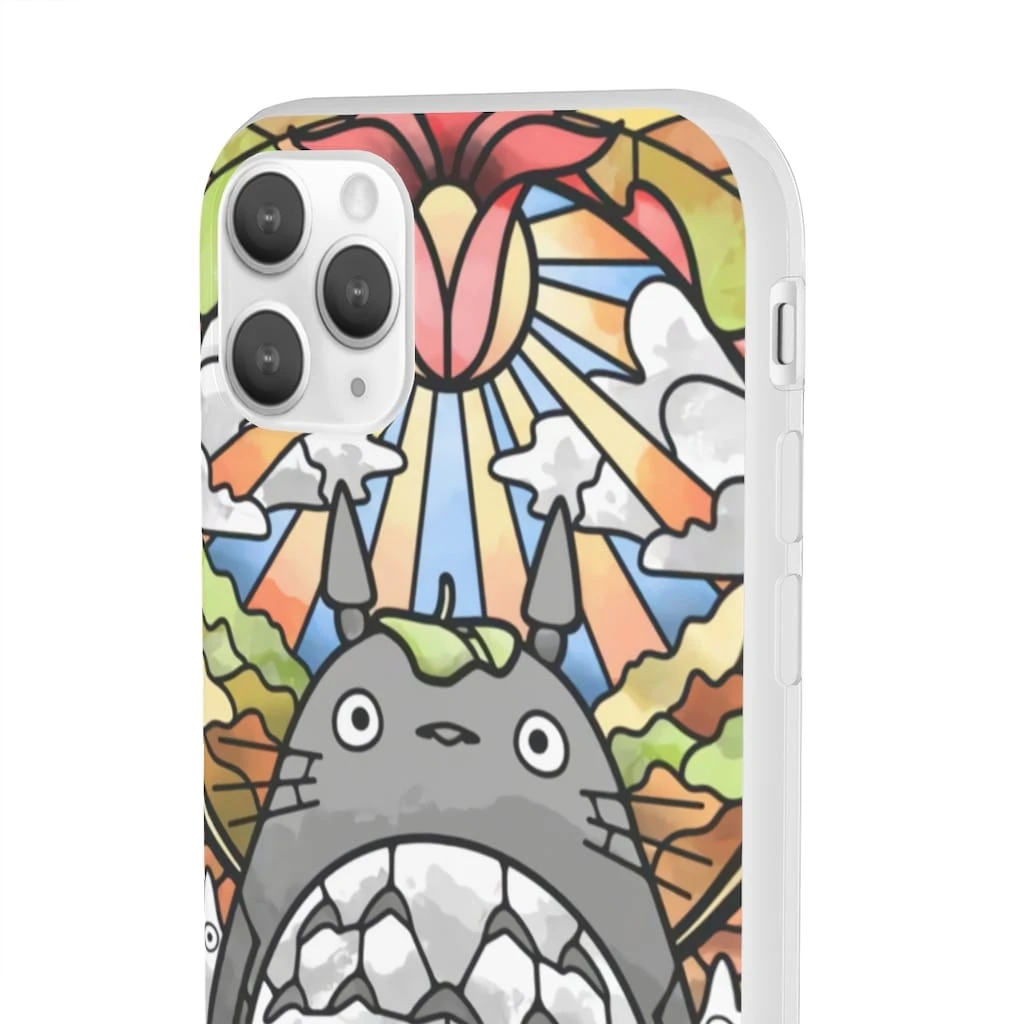 Totoro Stained Glass Art IPhone Cases 20 Totoro Stained Glass Art IPhone Cases - Image 20