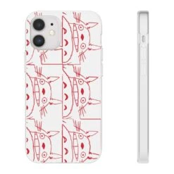 My Neighbor Totoro Neon Collage Art IPhone Cases -Ghibli 68165 129 1