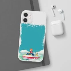 Ponyo And Sosuke On Boat IPhone Cases -Ghibli 68165 212 1