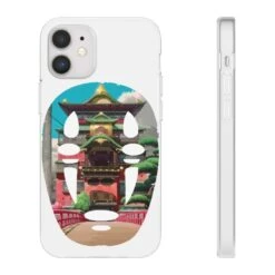 Spirited Away – The Bathhouse Ft. No Face IPhone Cases -Ghibli 68165 213