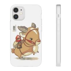 Princess Mononoke Ashitaka And Yakul Chibi IPhone Cases -Ghibli 68165 24