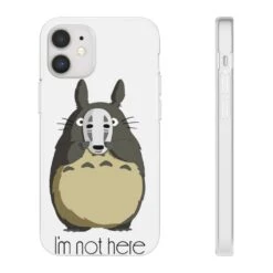 Totoro I’m Not Here IPhone Cases -Ghibli 68165 3 4