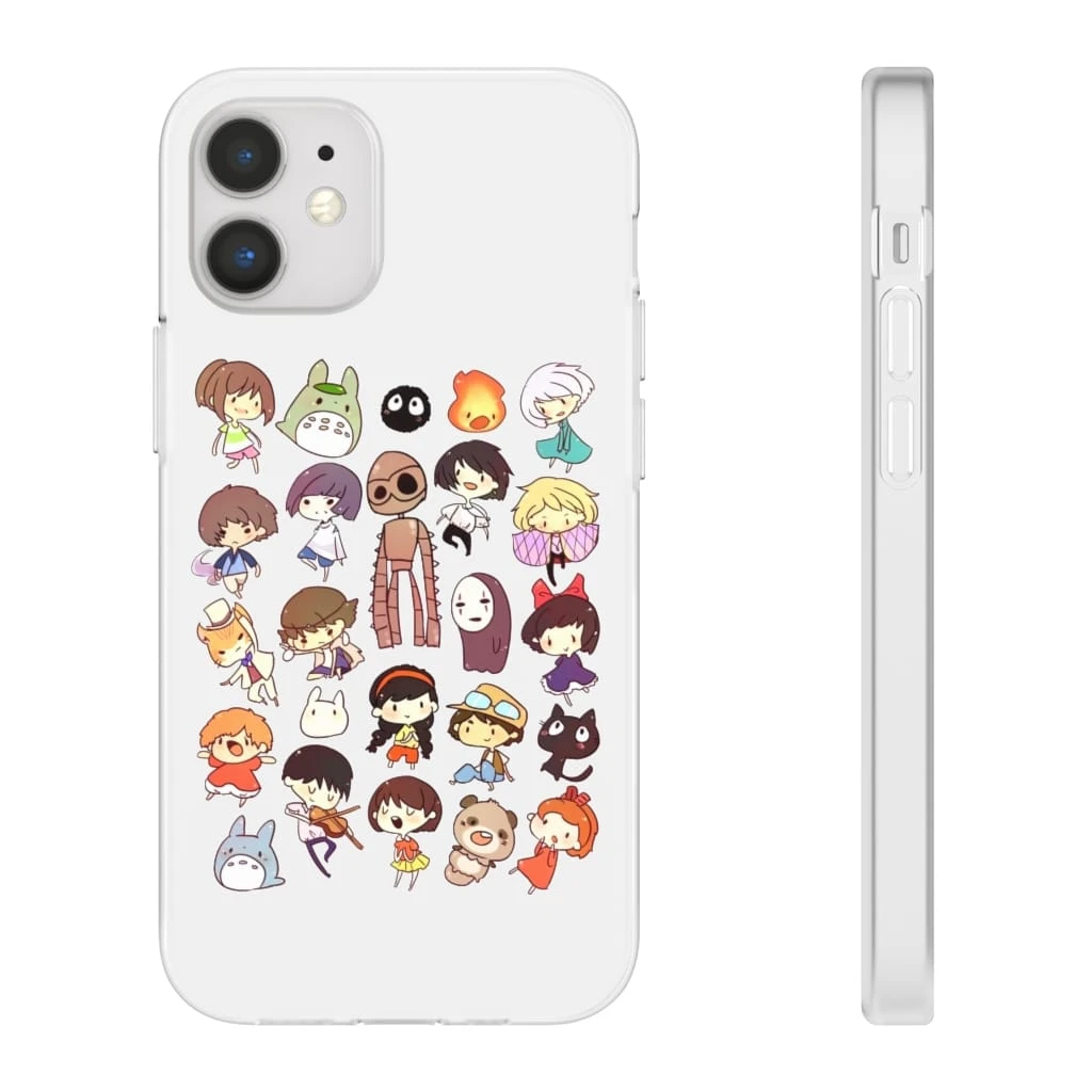 Ghibli Movie Characters Cute Chibi Collection IPhone Cases 7 Ghibli Movie Characters Cute Chibi Collection IPhone Cases - Image 7