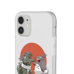 Totoro Vs Godzilla Sumo IPhone Cases -Ghibli 68165 457
