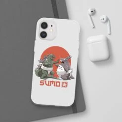 Totoro Vs Godzilla Sumo IPhone Cases -Ghibli 68165 458