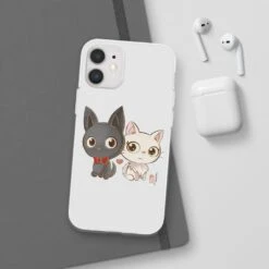 Kiki’s Delivery Service – Jiji And Lily Chibi IPhone Cases -Ghibli 68165 533