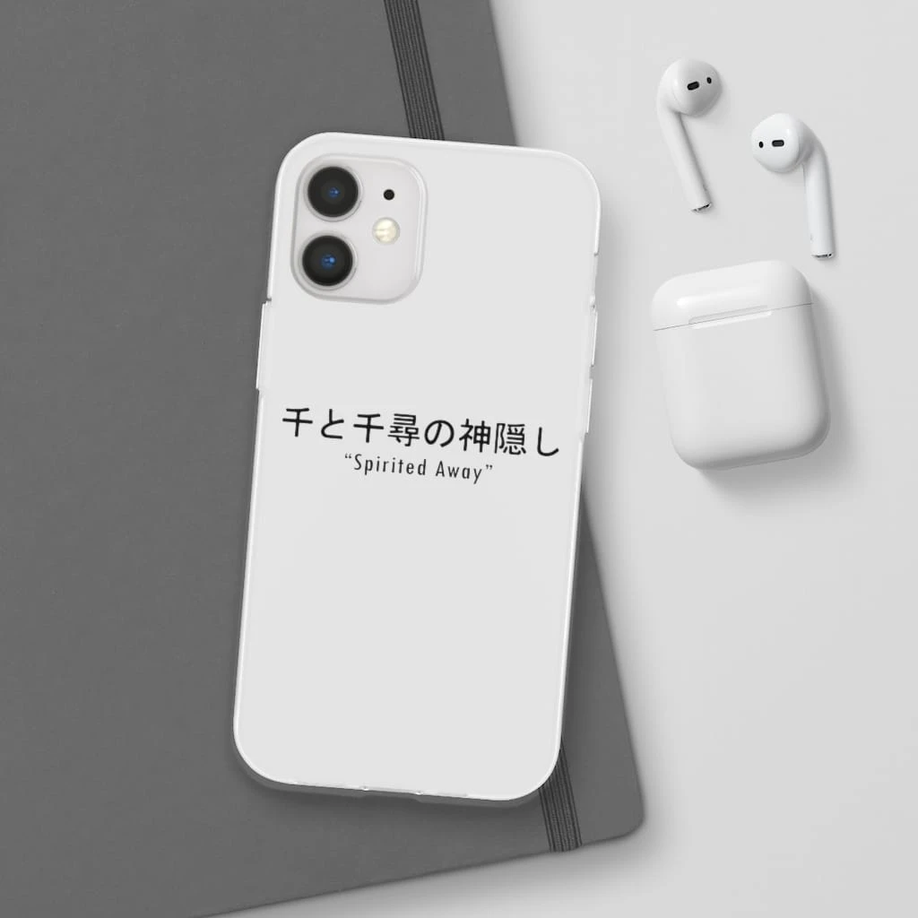 Spirited Away Japanese Letters Print Harajuku IPhone Cases 9 Spirited Away Japanese Letters Print Harajuku IPhone Cases - Image 9