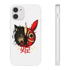 Princess Mononoke Mask & Wolf IPhone Cases -Ghibli 68165 6 1