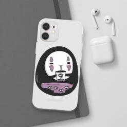 Cute No Face Kaonashi Drinking Bubble Tea IPhone Cases -Ghibli 68165 602