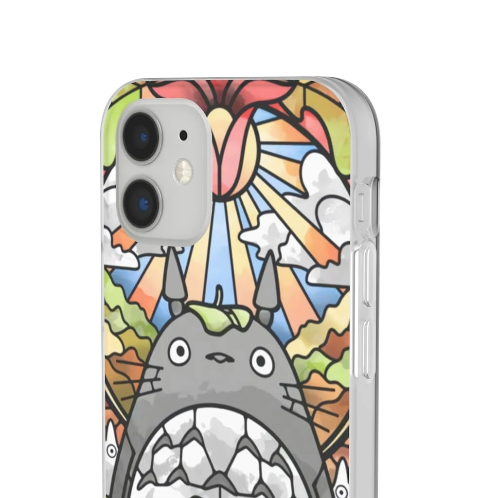 Totoro Stained Glass Art IPhone Cases 8 Totoro Stained Glass Art IPhone Cases - Image 8