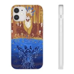 Princess Mononoke Shishigami Day And Night Time IPhone Cases -Ghibli 68165 651