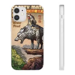 Princess Mononoke And The Wolf On Top IPhone Cases -Ghibli 68165 690