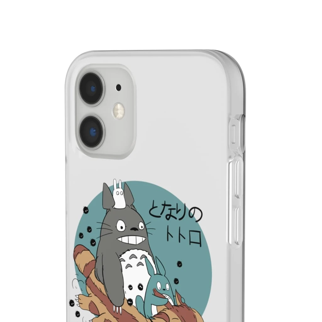 Totoro Riding Catbus IPhone Cases 8 Totoro Riding Catbus IPhone Cases - Image 8