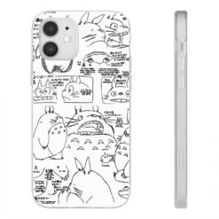 Totoro Original Character Sketch IPhone Cases -Ghibli 68166 33