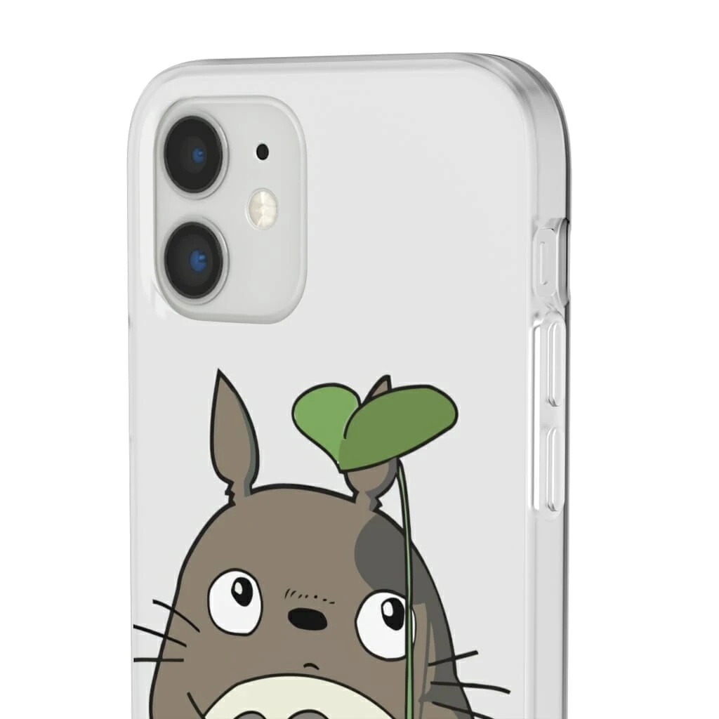 Totoro And The Leaf Umbrella IPhone Cases 5 Totoro And The Leaf Umbrella IPhone Cases - Image 5