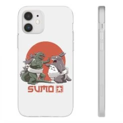 Totoro Vs Godzilla Sumo IPhone Cases -Ghibli 68166 458