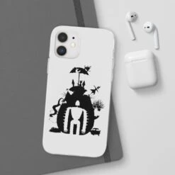 Studio Ghibli Black & White Art Compilation IPhone Cases -Ghibli 68166 5
