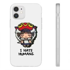 Princess Mononoke Chibi – I Hate Humans IPhone Cases -Ghibli 68166 521
