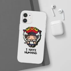 Princess Mononoke Chibi – I Hate Humans IPhone Cases -Ghibli 68166 523