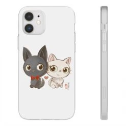 Kiki’s Delivery Service – Jiji And Lily Chibi IPhone Cases -Ghibli 68166 533