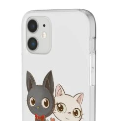 Kiki’s Delivery Service – Jiji And Lily Chibi IPhone Cases -Ghibli 68166 534