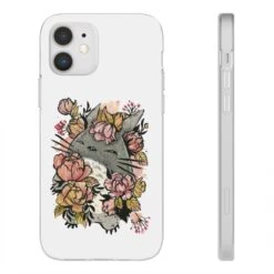 Totoro By The Flowers IPhone Cases -Ghibli 68166 542