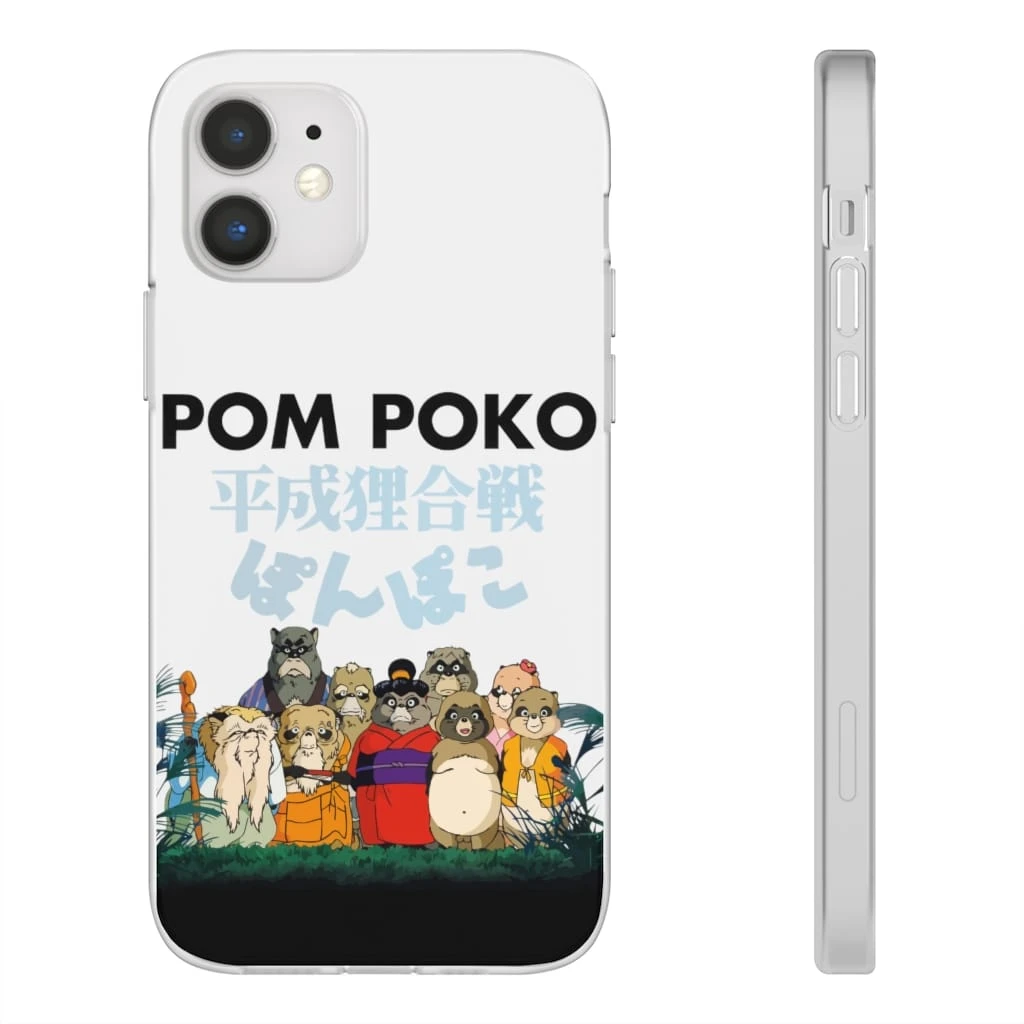 Pom Poko Poster Japanese IPhone Cases 4 Pom Poko Poster Japanese IPhone Cases - Image 4