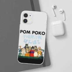Pom Poko Poster Japanese IPhone Cases 25 Pom Poko Poster Japanese IPhone Cases -Ghibli 68166 616