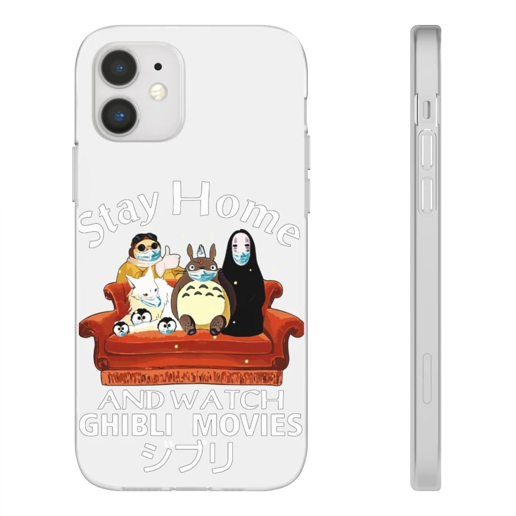 Stay Home And Watch Ghibli Movie IPhone Cases 4 Stay Home And Watch Ghibli Movie IPhone Cases - Image 4
