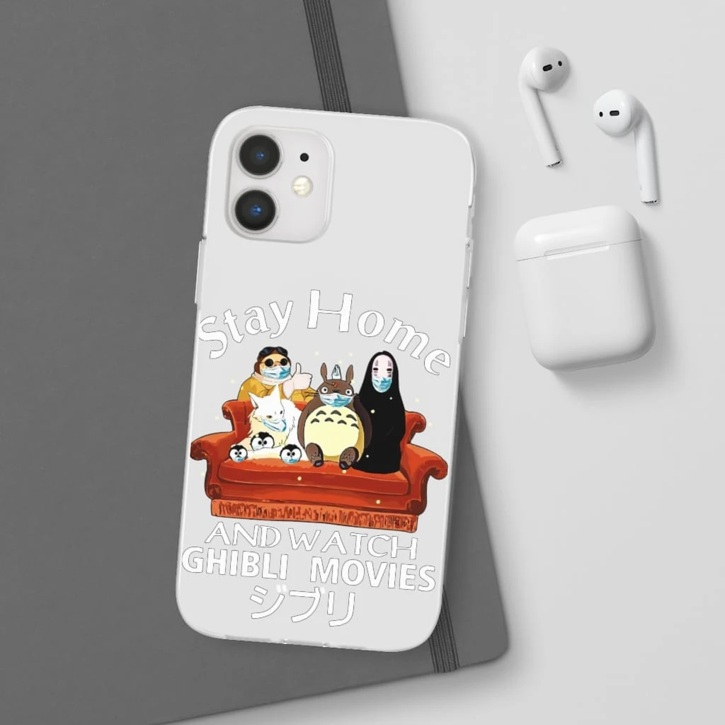Stay Home And Watch Ghibli Movie IPhone Cases 6 Stay Home And Watch Ghibli Movie IPhone Cases - Image 6