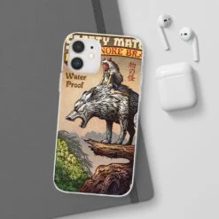 Princess Mononoke And The Wolf On Top IPhone Cases -Ghibli 68166 694