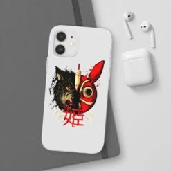 Princess Mononoke Mask & Wolf IPhone Cases -Ghibli 68166 8