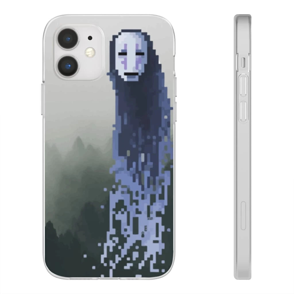 Spirited Away No Face Kaonashi 8bit IPhone Cases 4 Spirited Away No Face Kaonashi 8bit IPhone Cases - Image 4