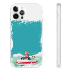 Ponyo And Sosuke On Boat IPhone Cases -Ghibli 68167 210