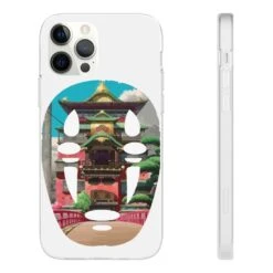 Spirited Away – The Bathhouse Ft. No Face IPhone Cases -Ghibli 68167 214