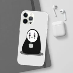 Cute No Face Kaonashi Drinking Hot Tea IPhone Cases -Ghibli 68167 314