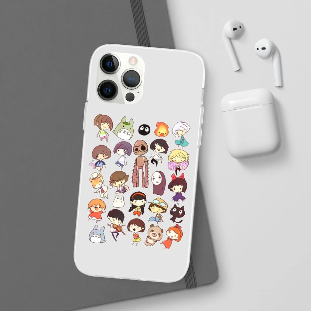 Ghibli Movie Characters Cute Chibi Collection IPhone Cases 12 Ghibli Movie Characters Cute Chibi Collection IPhone Cases - Image 12