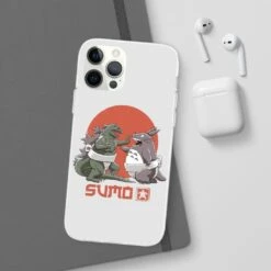 Totoro Vs Godzilla Sumo IPhone Cases -Ghibli 68167 456
