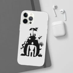 Studio Ghibli Black & White Art Compilation IPhone Cases -Ghibli 68167 5