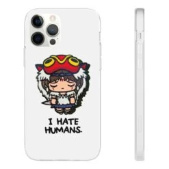 Princess Mononoke Chibi – I Hate Humans IPhone Cases -Ghibli 68167 517