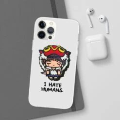 Princess Mononoke Chibi – I Hate Humans IPhone Cases -Ghibli 68167 519