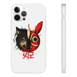 Princess Mononoke Mask & Wolf IPhone Cases -Ghibli 68167 6 1