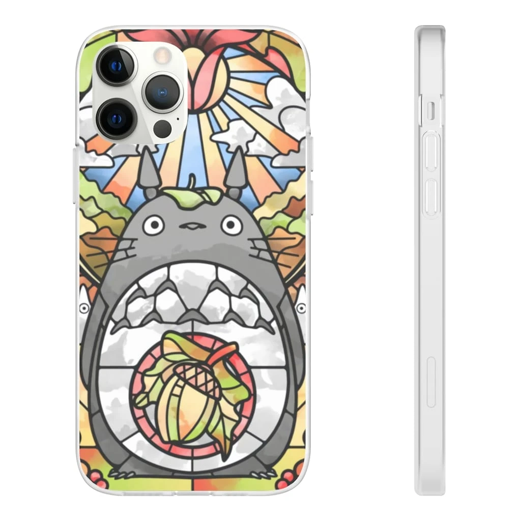Totoro Stained Glass Art IPhone Cases 10 Totoro Stained Glass Art IPhone Cases - Image 10