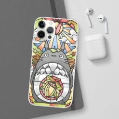 Totoro Stained Glass Art IPhone Cases 31 Totoro Stained Glass Art IPhone Cases -Ghibli 68167 642