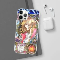 Howl Portrait Art IPhone Cases -Ghibli 68167 669