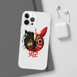 Princess Mononoke Mask & Wolf IPhone Cases -Ghibli 68167 8