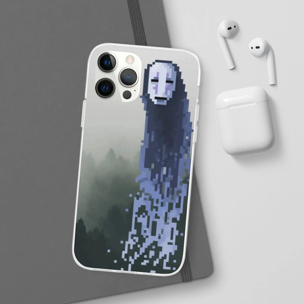 Spirited Away No Face Kaonashi 8bit IPhone Cases 12 Spirited Away No Face Kaonashi 8bit IPhone Cases - Image 12