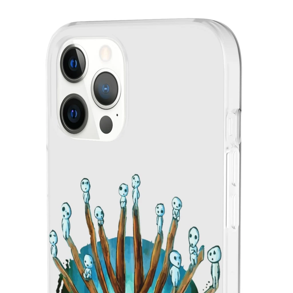 Princess Mononoke – Shishigami And The Tree Spirit IPhone Cases 14 Princess Mononoke – Shishigami And The Tree Spirit IPhone Cases - Image 14