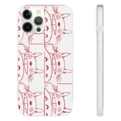 My Neighbor Totoro Neon Collage Art IPhone Cases -Ghibli 68168 129 1