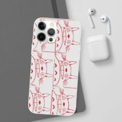 My Neighbor Totoro Neon Collage Art IPhone Cases -Ghibli 68168 131 1
